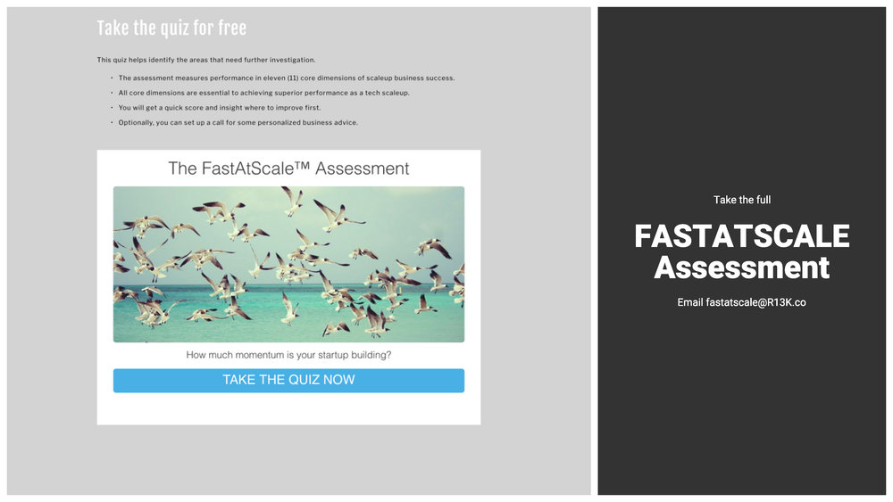 FastAtScale Assessment